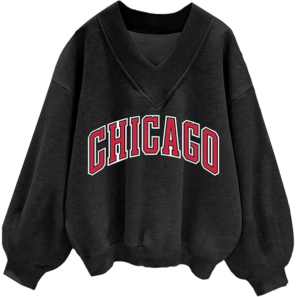 Amazon.com: Remidoo Women's Casual Oversized V Neck Long Sleeve